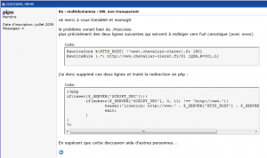 php au lieu de htaccess